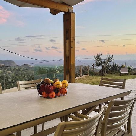 Villa Michael Triopetra Private Villa, Private Swimming Pool, Garden, Panoramic Sunset Exterior foto